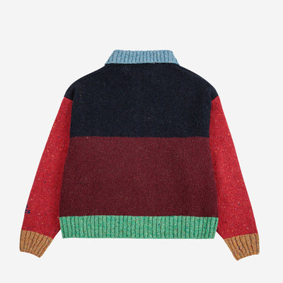 Bobo Choses Color Block Cardigan