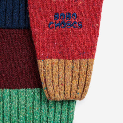 Bobo Choses Color Block Cardigan