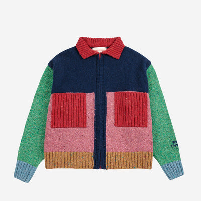 Bobo Choses Color Block Cardigan Multicolor