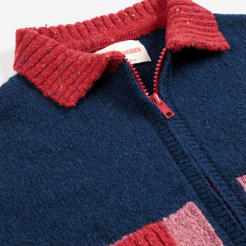 Bobo Choses Color Block Cardigan Multicolor