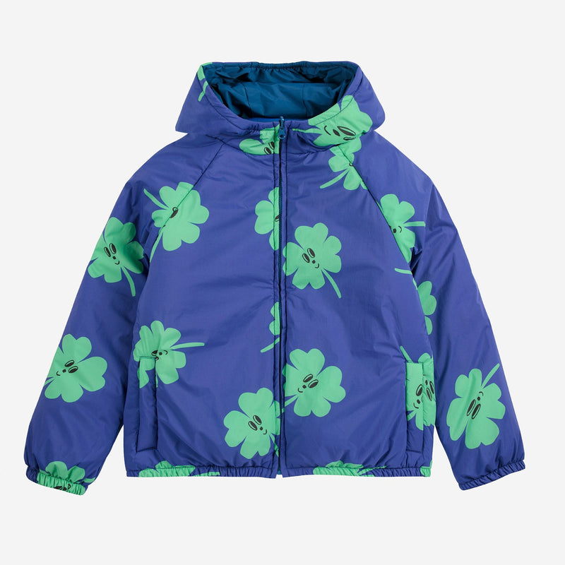 Bobo Choses Lucky Clover All Over Reversible Anorak
