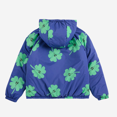 Bobo Choses Lucky Clover All Over Reversible Anorak