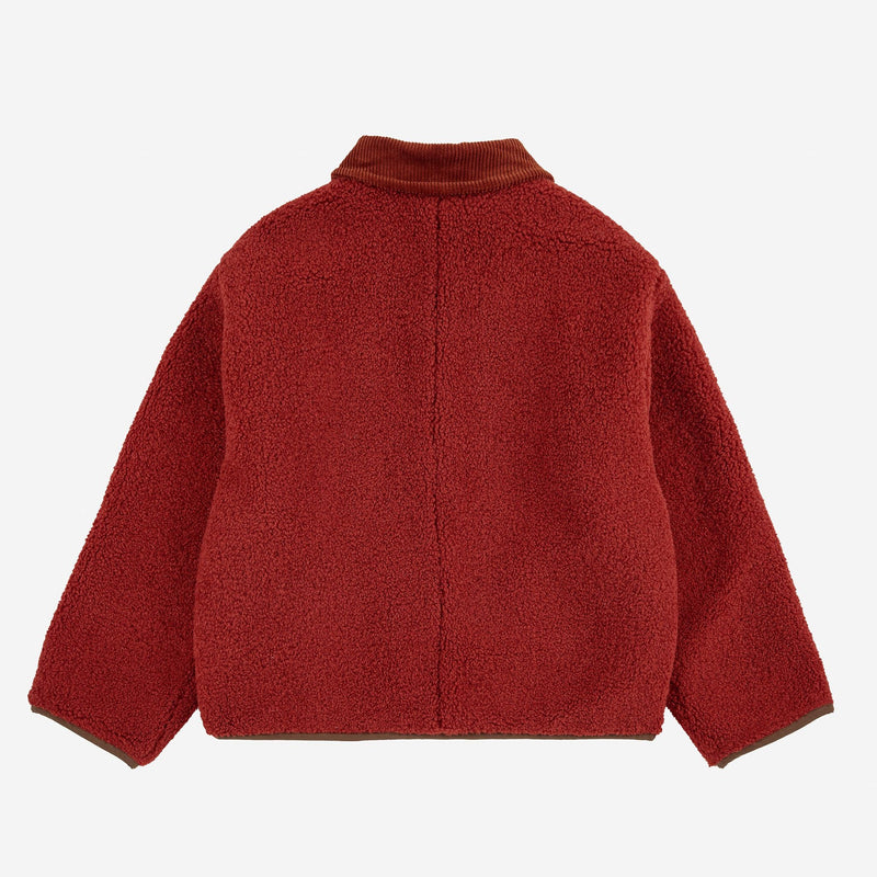 Bobo Choses Multicolor Tiles Sheepskin Jacket