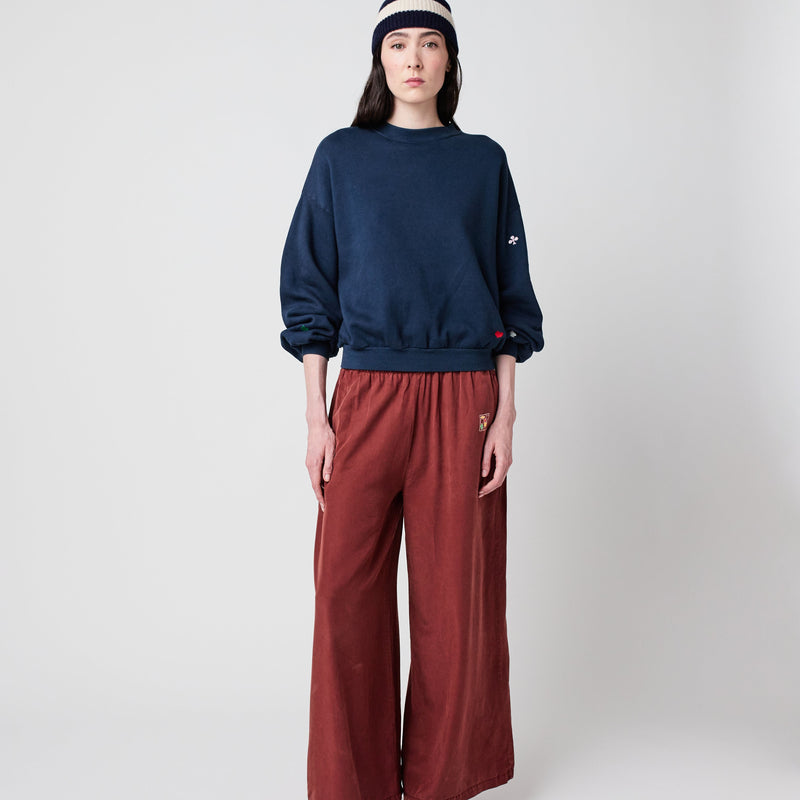 Bobo Choses ADULT Navy Relaxed Sweatshirt