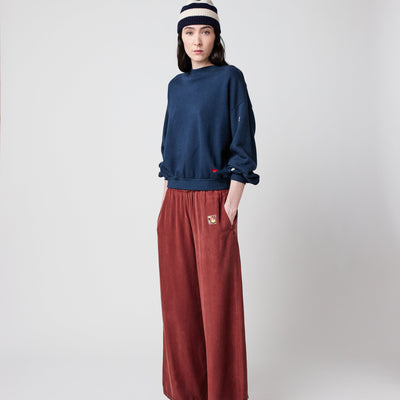 Bobo Choses ADULT Navy Relaxed Sweatshirt