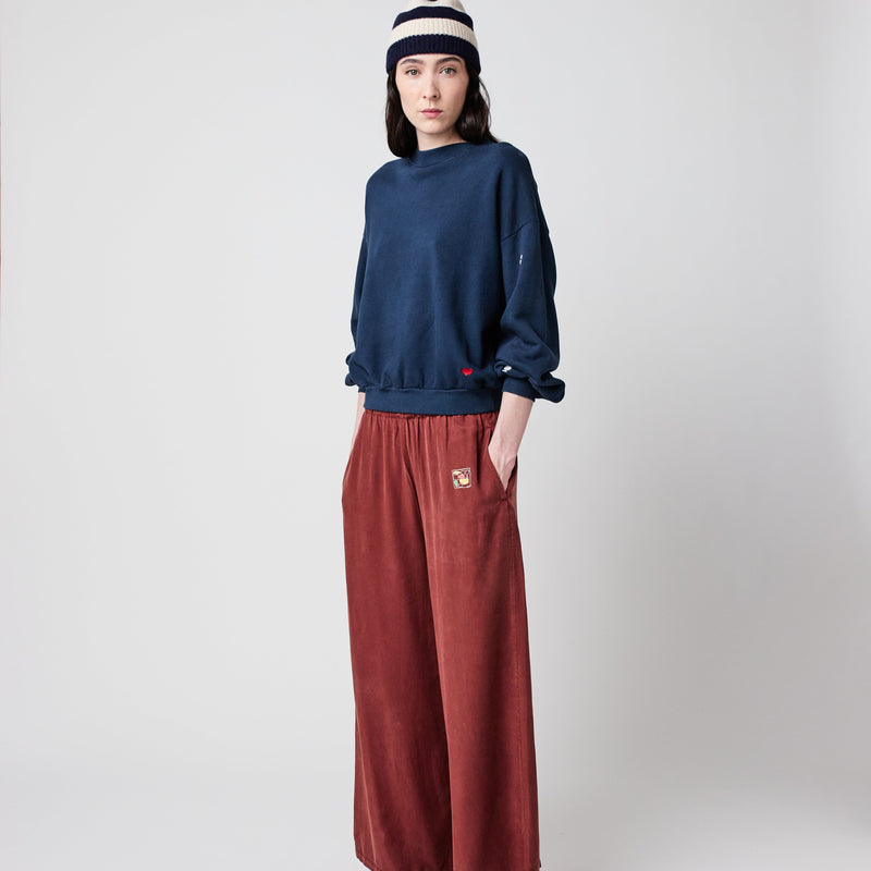 Bobo Choses ADULT Navy Relaxed Sweatshirt
