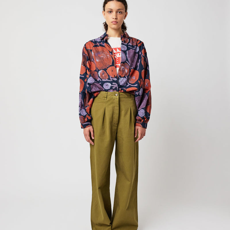 Bobo Choses ADULT Pleated Wide-leg Pants