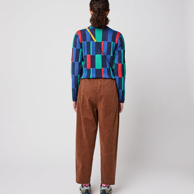 Bobo Choses ADULT Geometric Jacquard Turtleneck Jumper