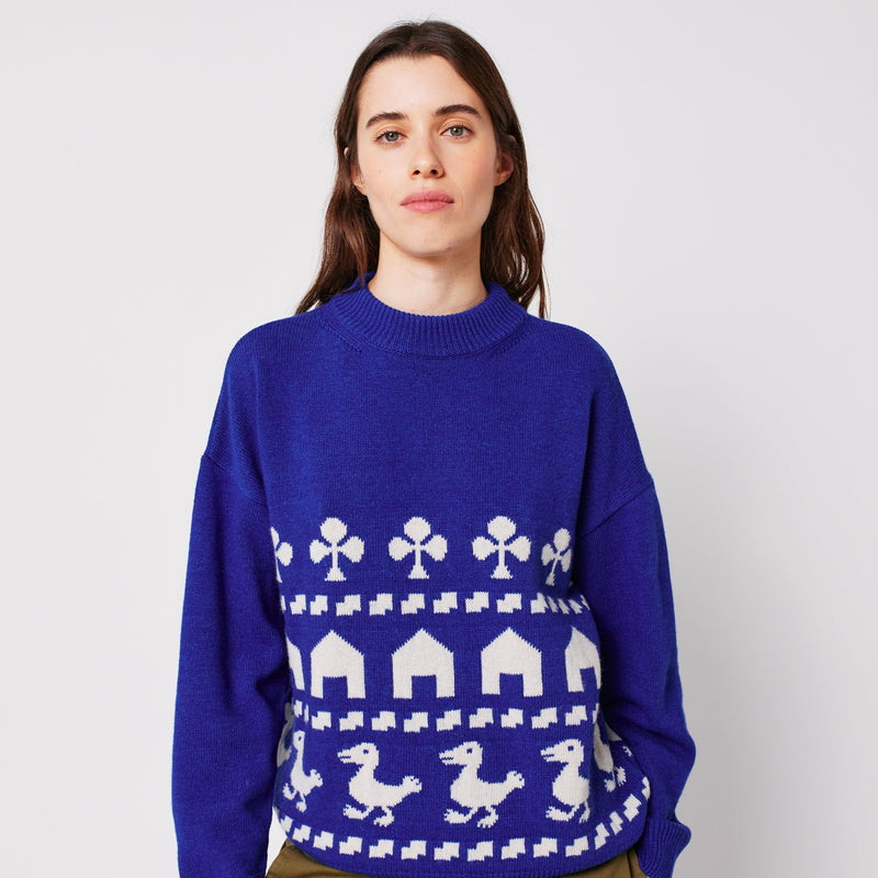 Bobo Choses ADULT Farm Jacquard Oversized Jumper