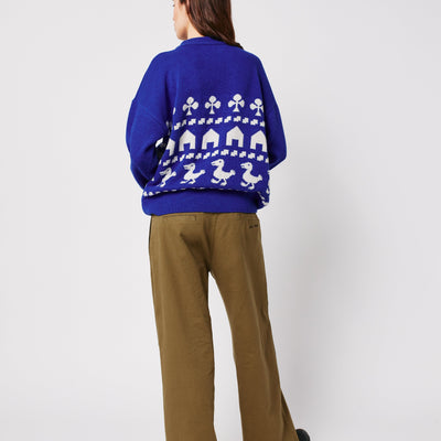 Bobo Choses ADULT Farm Jacquard Oversized Jumper