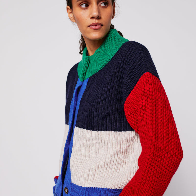 Bobo Choses ADULT Color Block Cardigan