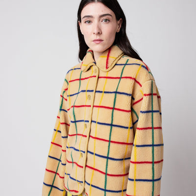 Bobo Choses ADULT Color Striped Sheepskin Jacket