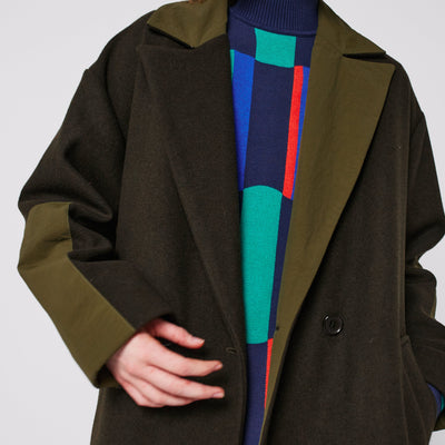 Bobo Choses ADULT Wool Blend Long Coat