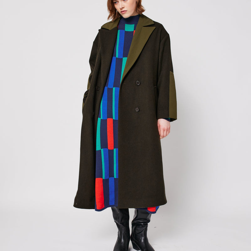 Bobo Choses ADULT Wool Blend Long Coat