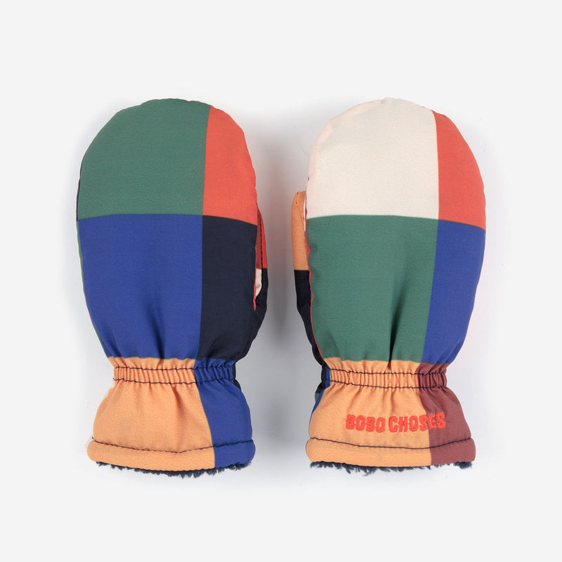 Bobo Choses Multicolor Tiles Mittens