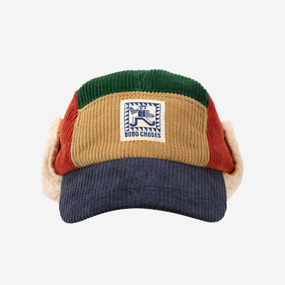 Bobo Choses Mr. Pencil Corduroy Winter Cap
