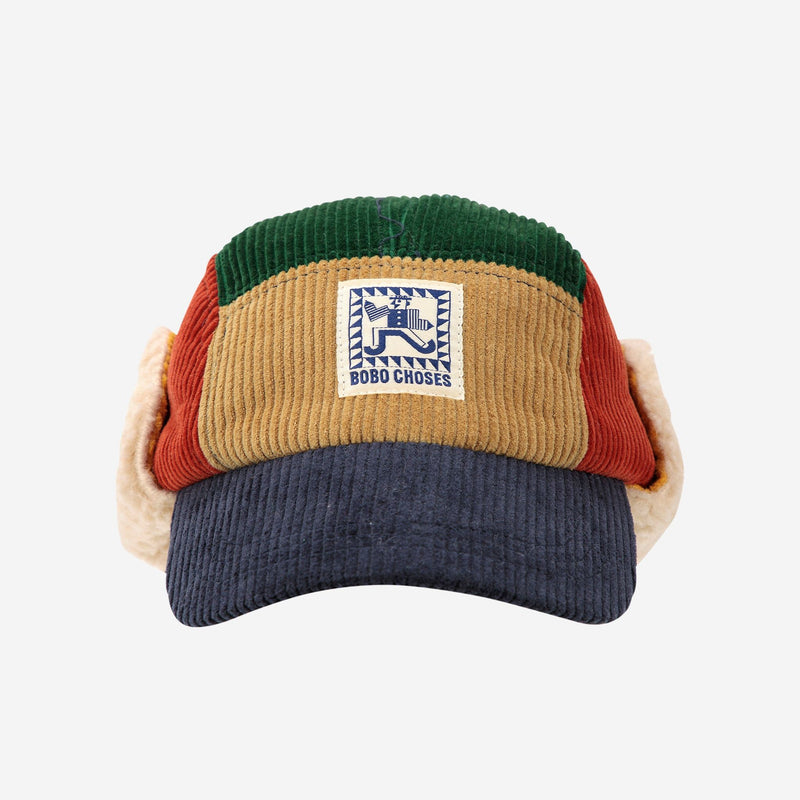Bobo Choses Mr. Pencil Corduroy Winter Cap