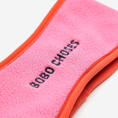 Bobo Choses Pink Polar Fleece Headband