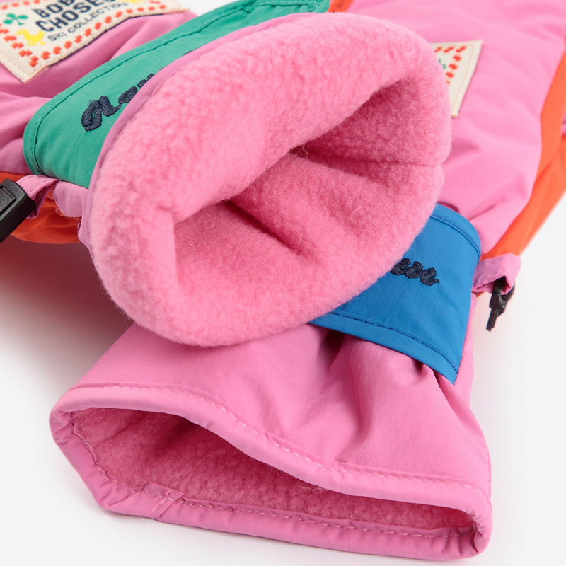 Bobo Choses Ski Gloves Pink