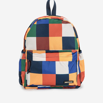 Bobo Choses Multicolor Tiles School Bag