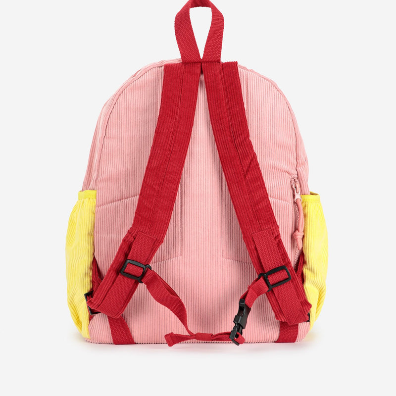 Bobo Choses Tic Tac Toe Color Block Corduroy School Bag