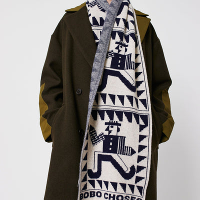 Bobo Choses ADULT Mr Pencil Knitted Scarf