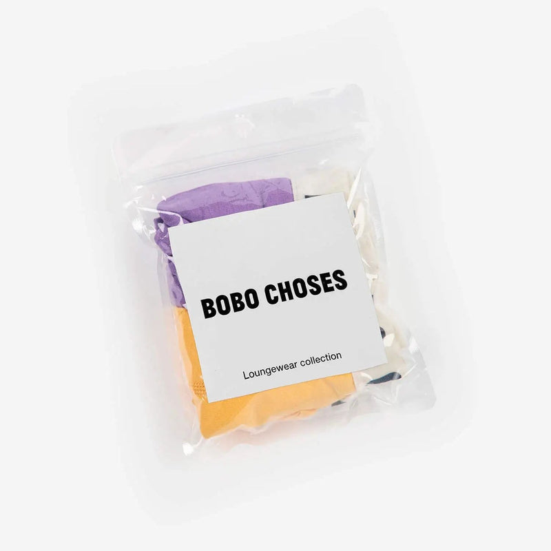 Bobo Choses Boxer Shorts Set Yellow/Purple