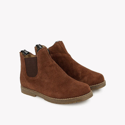 Pom D'api Bob Jod Zip Velours Oily Brown