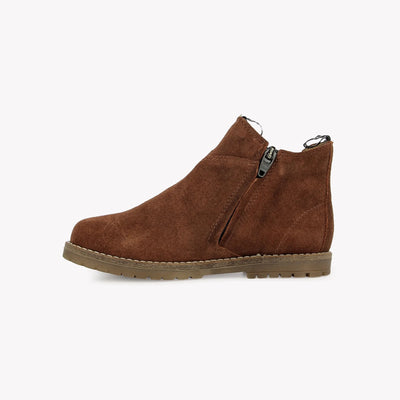 Pom D'api Bob Jod Zip Velours Oily Brown