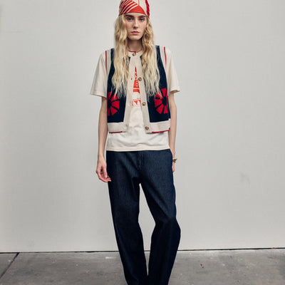 Bobo Choses ADULT Flower Knitted Vest