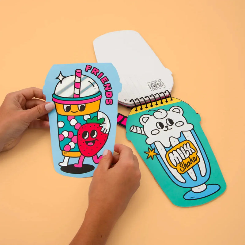 OMY Sticker Activity Book Bubble Tea