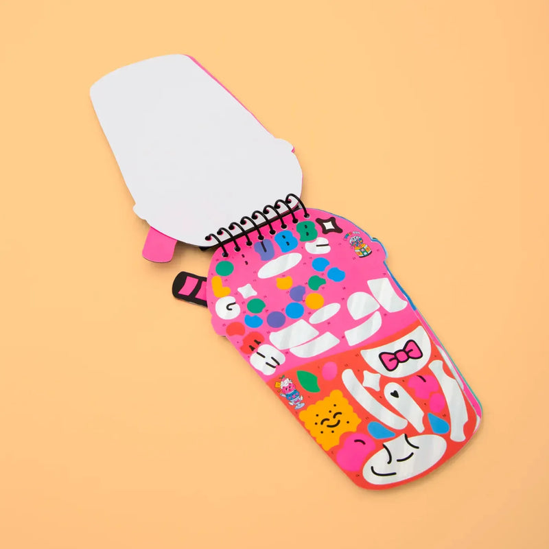 OMY Sticker Activity Book Bubble Tea