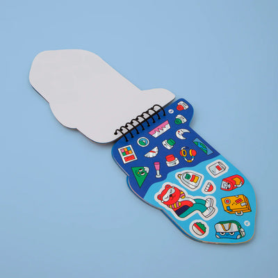 OMY Sticker Activity Book Vroom