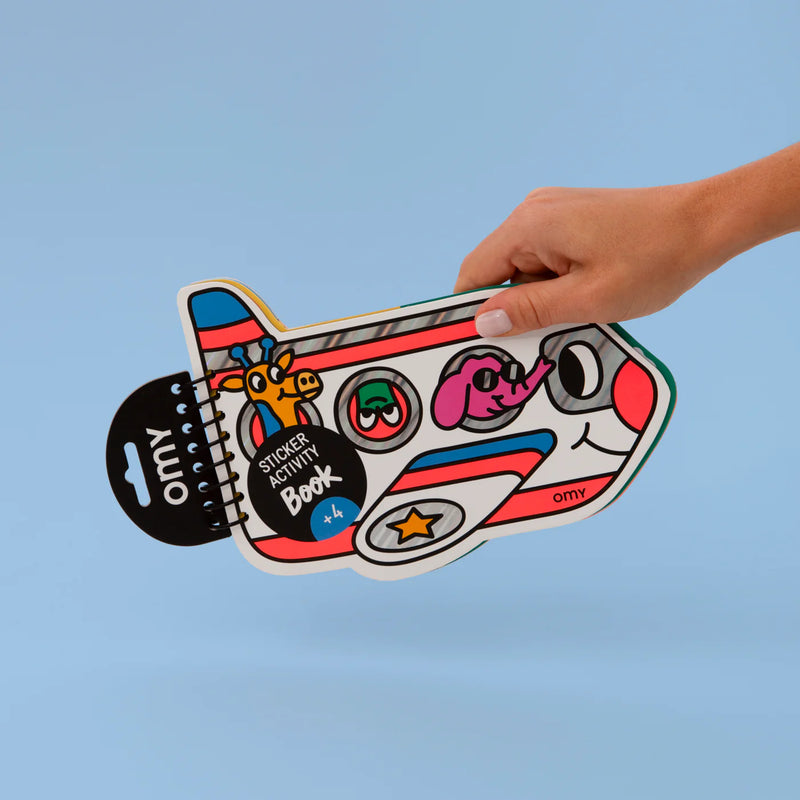 OMY Sticker Activity Book Vroom