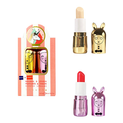 Inuwet Lippenbalsem Duo Jingle Pink
