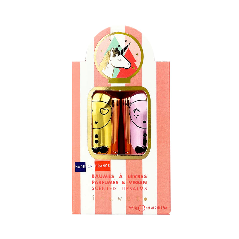 Inuwet Lippenbalsem Duo Jingle Pink