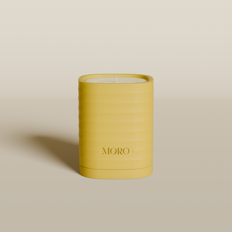 Moro Candle Starter Kit Bergamot Jasmine/ Yellow