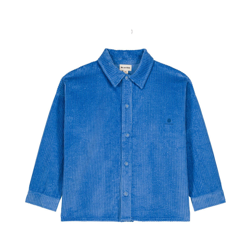 We Are Kids Chemise Johnny Corduroy Bright Blue