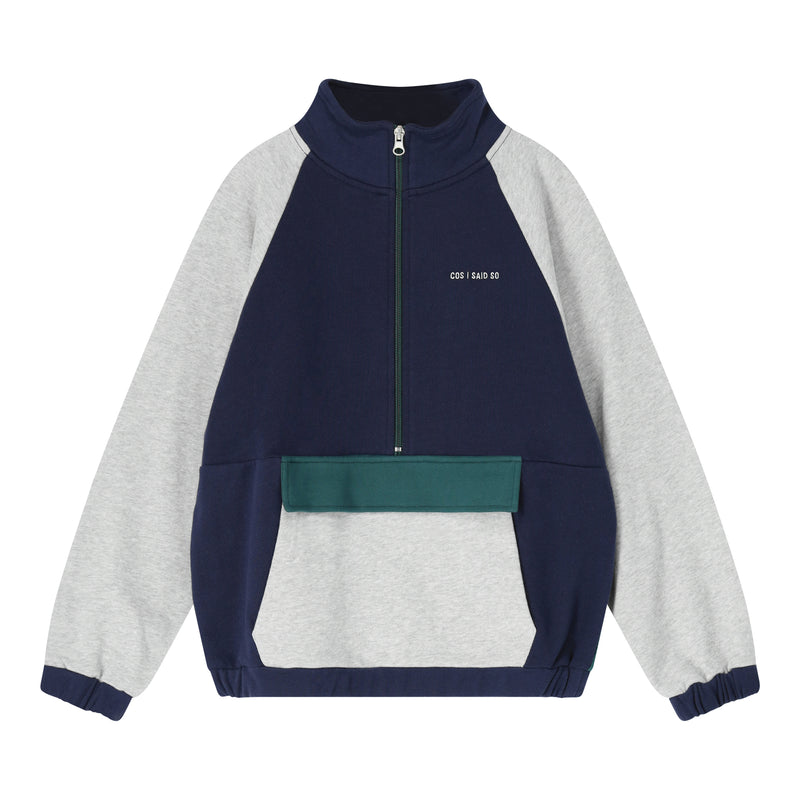 Cos I Said So Zip Top Colour Block