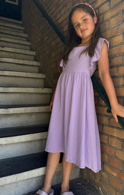Daily Brat Bowie Dress Soft Lavender