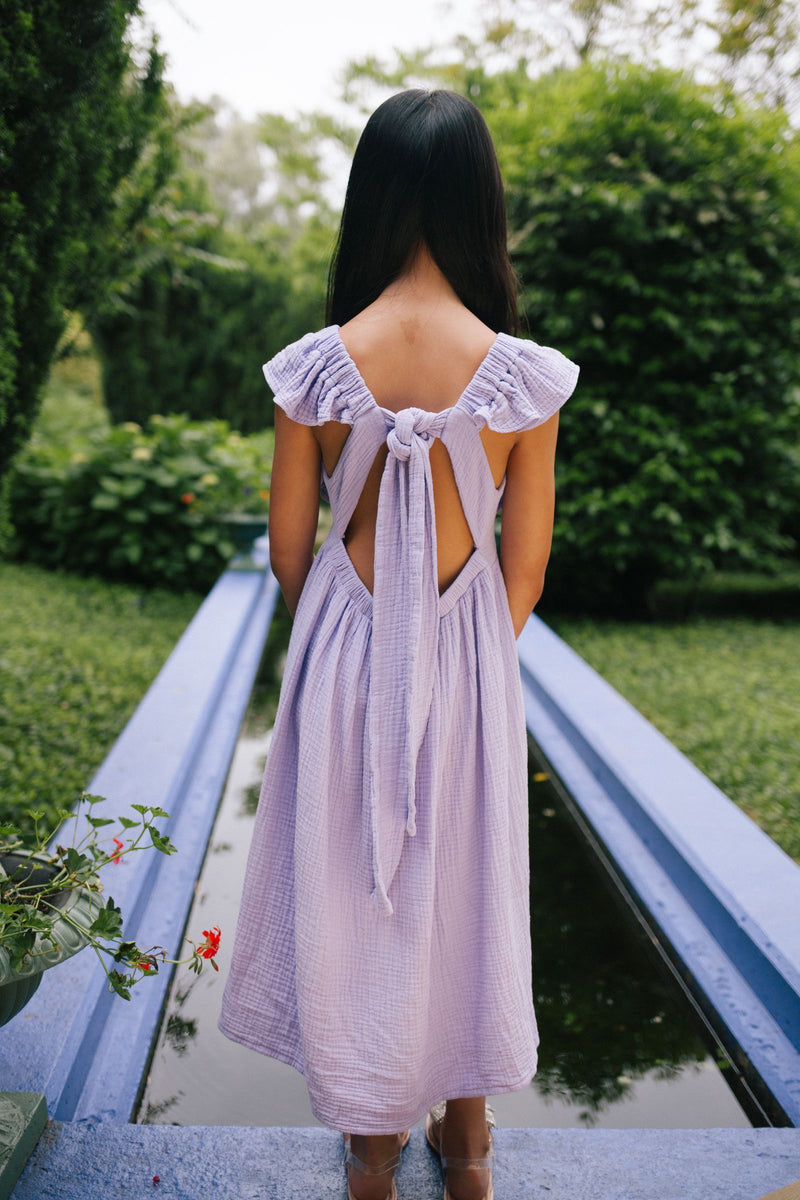 Daily Brat Bowie Dress Soft Lavender