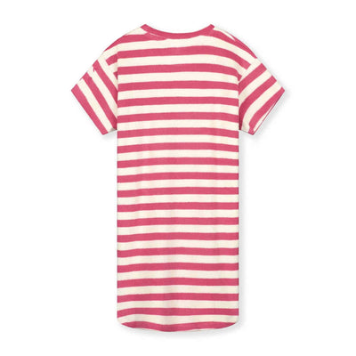 Gray Label POP Terry Oversized Tee Dress Cherry/ Cream