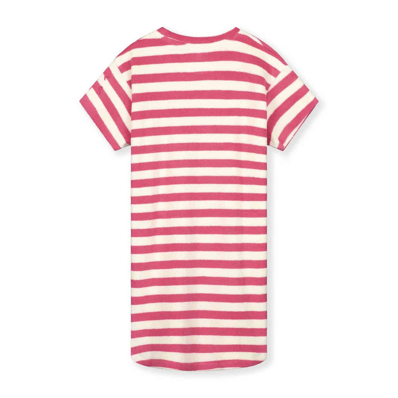 Gray Label POP Terry Oversized Tee Dress Cherry/ Cream