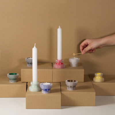 Studio Warren & Laetitia Double Candle Stick 2in1 Black