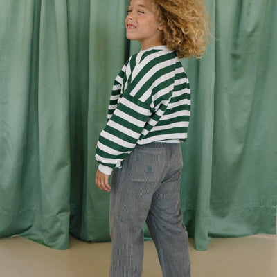 We Are Kids Sweat Tony Green Stripes
