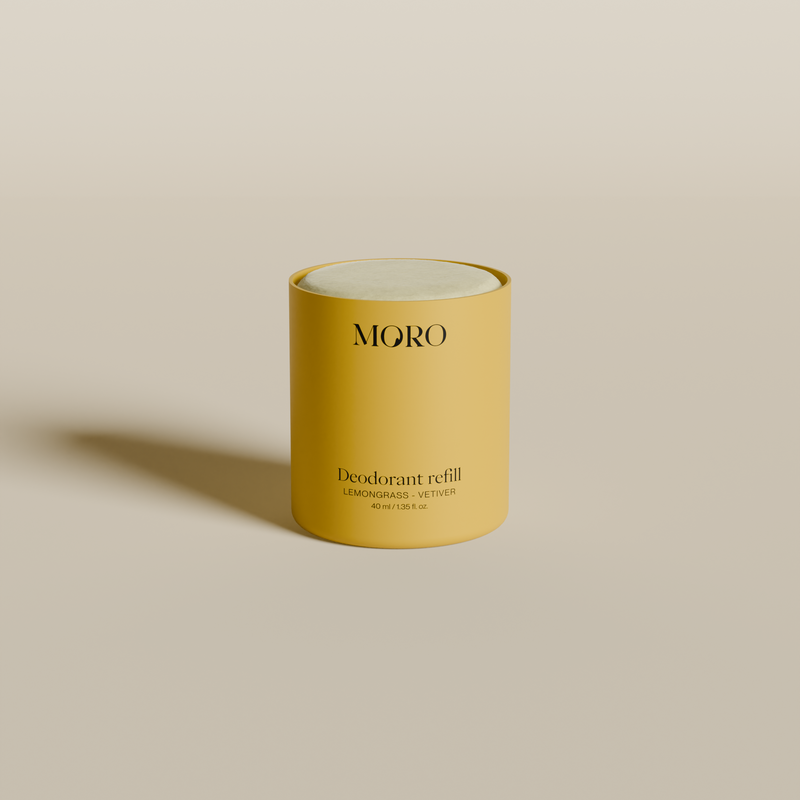 Moro Deodorant Refill Lemongrass & Vetiver