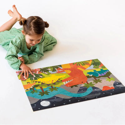 Petit Collage Vloerpuzzel Dinosaurussen