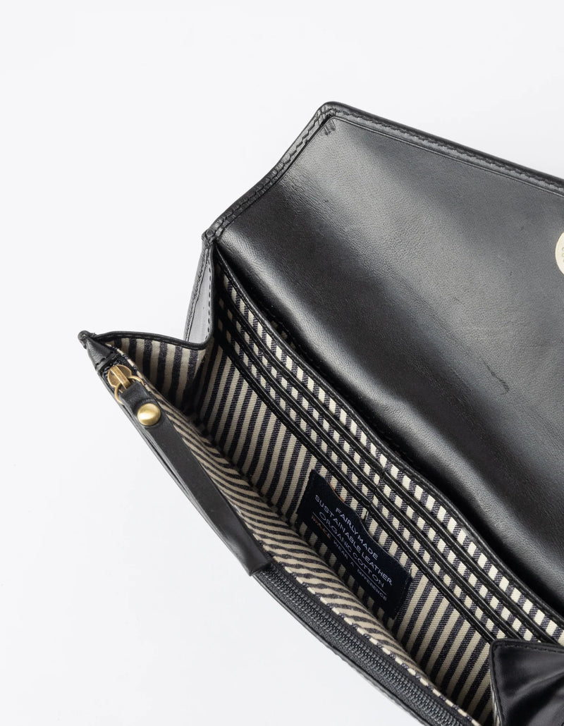 O My Bag Envelope Pixie Black Classic Leather