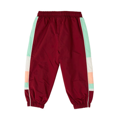 Goldie + Ace Retro Sporty Pants Brick/Peapod