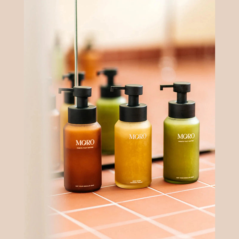 Moro Body Wash Starter Kit Lemongrass/Green